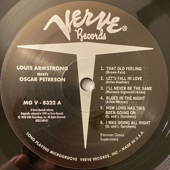 Louis Armstrong Meets Oscar Peterson | Louis Armstrong, Oscar Peterson