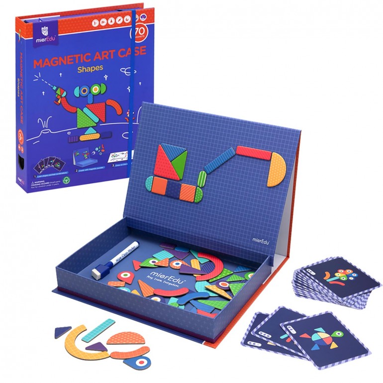 Joc - Puzzle magnetic - Forme | MierEdu