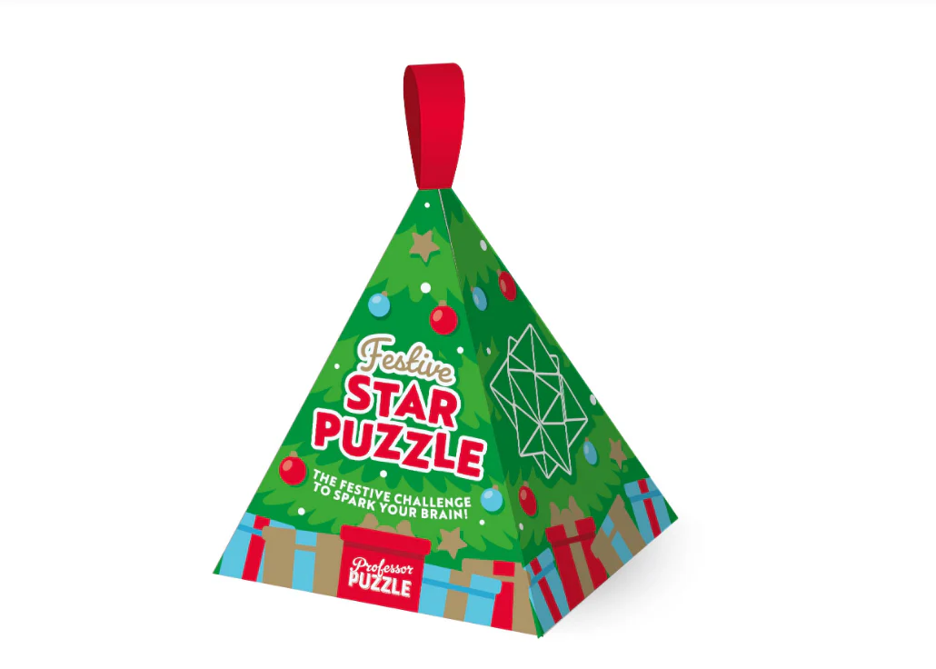 Puzzle din lemn - Festive Decoration (doua modele - pret pe bucata) | Professor Puzzle