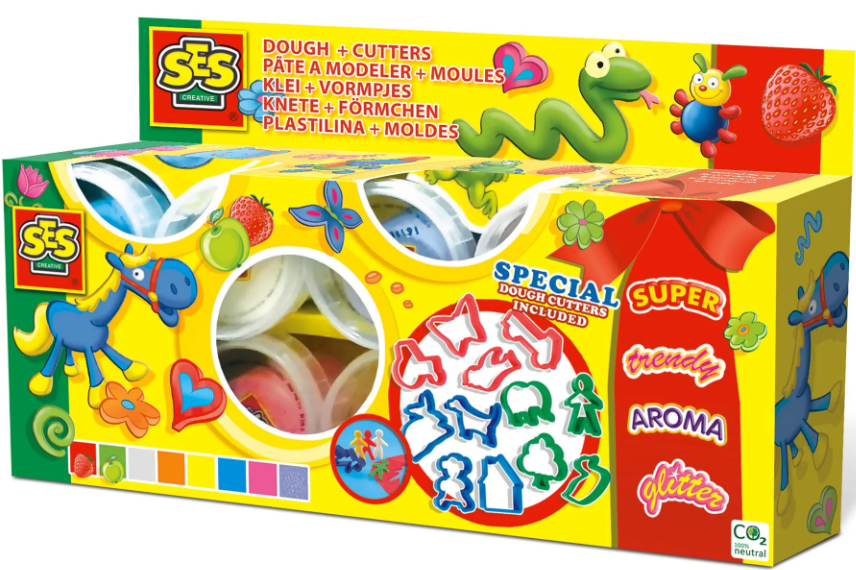 Set plastilina cu forme - Ses Creative | Ses Creative - 4 | YEO