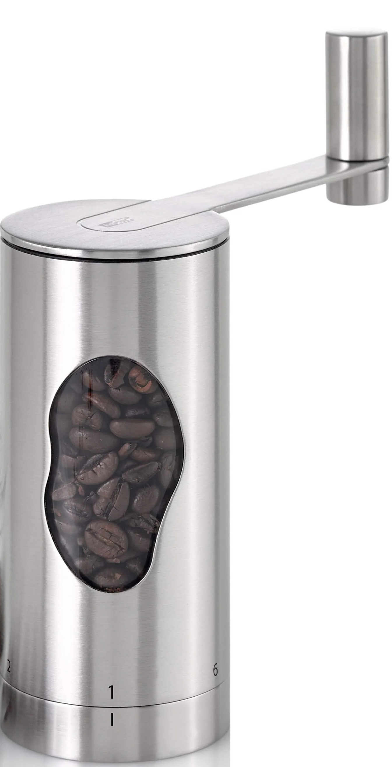 Rasnita de cafea - Mrs. Bean - Argintiu | AdHoc