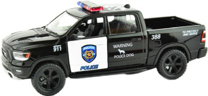 Masina - Dodge Ram 1500 Politie | Kinsmart - 1 | YEO