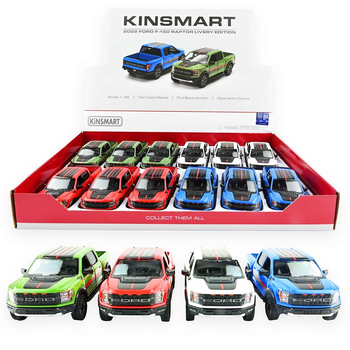Masina - Ford Raptor - Mai multe culori - Pret pe bucata | Kinsmart