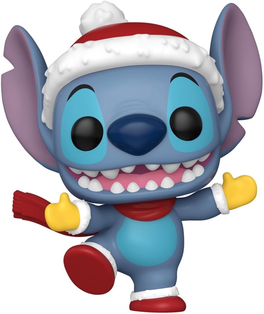 Figurina - Pop! Lilo & Stitch Holiday: Stitch (with Hat) | Funko