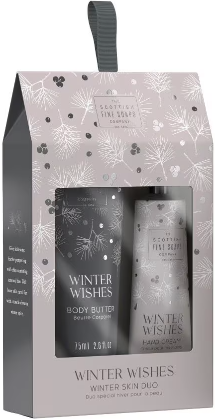 Set duo pentru ingrijirea pielii - Winter Wishes | Scottish Fine Soaps - 1 | YEO