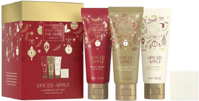 Set pentru ingijirea corpului - Spiced Apple | Scottish Fine Soaps