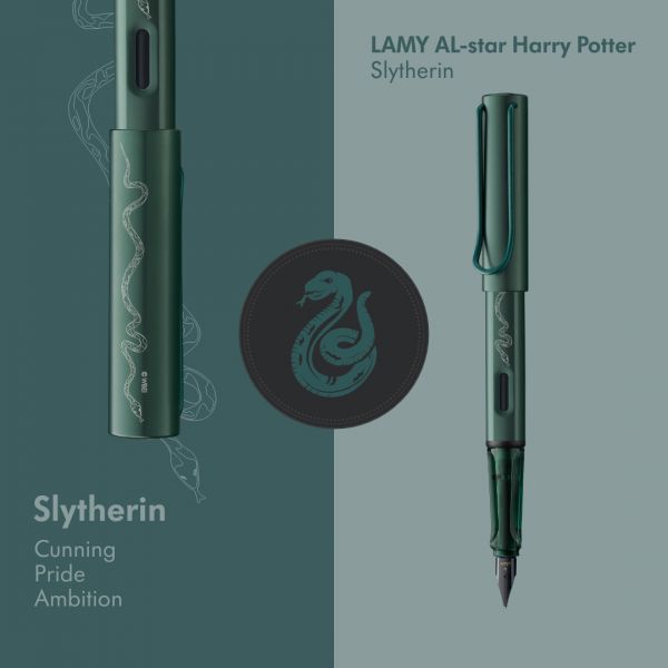 Stilou - AL-Star - Harry Potter Slytherin - Green - M | Lamy - 3 | YEO