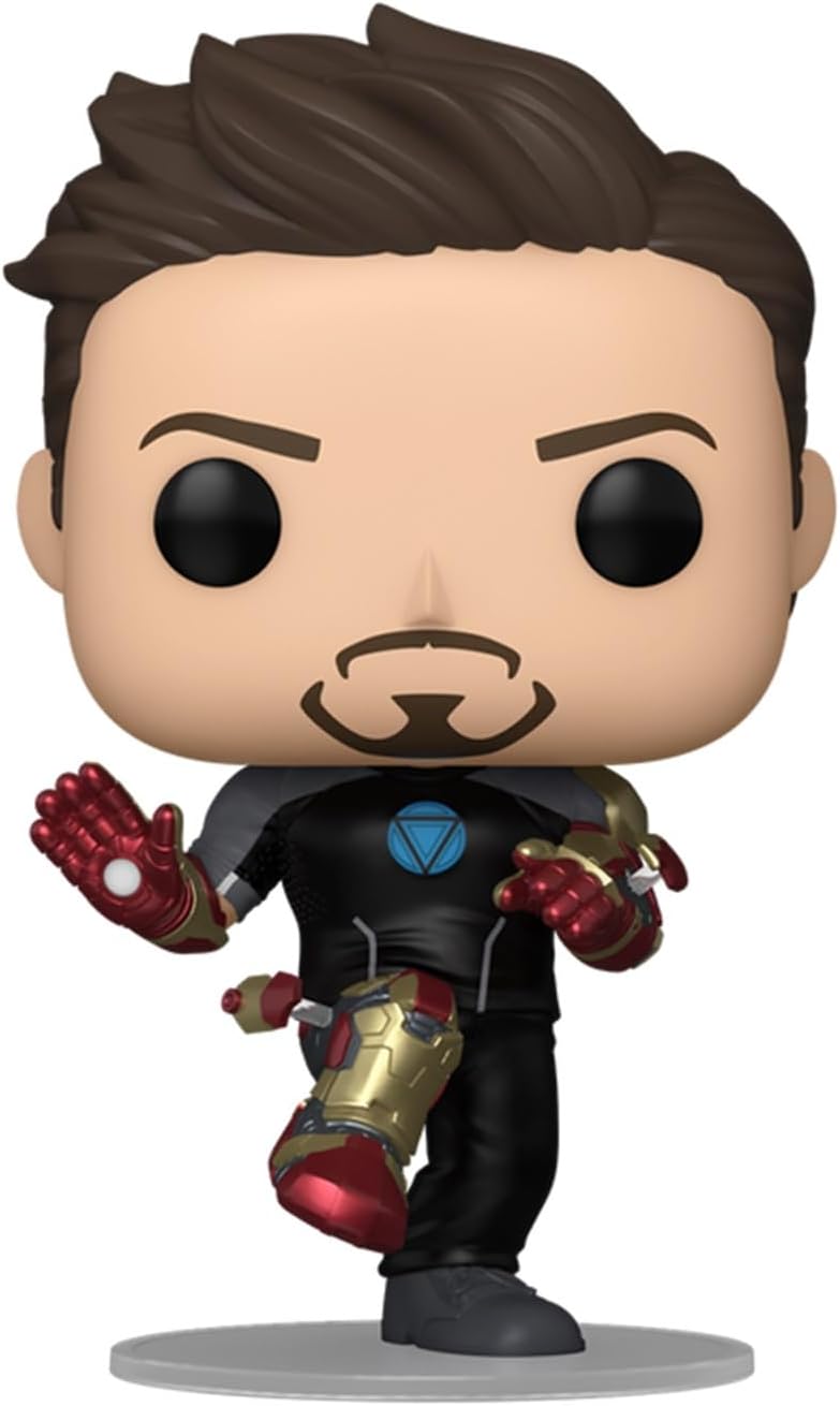 Figurina - Pop! The Infinity Saga: Tony Stark (Suit-Up) (Glows in the Dark) | Funko