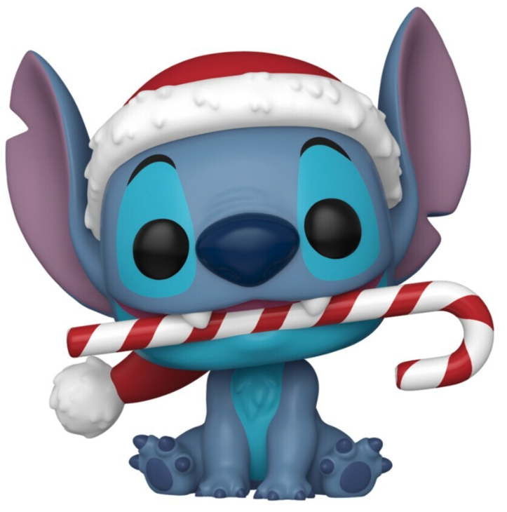 Figurina - Pop! Lilo & Stitch Holiday: Stitch (with Candy Cane) | Funko