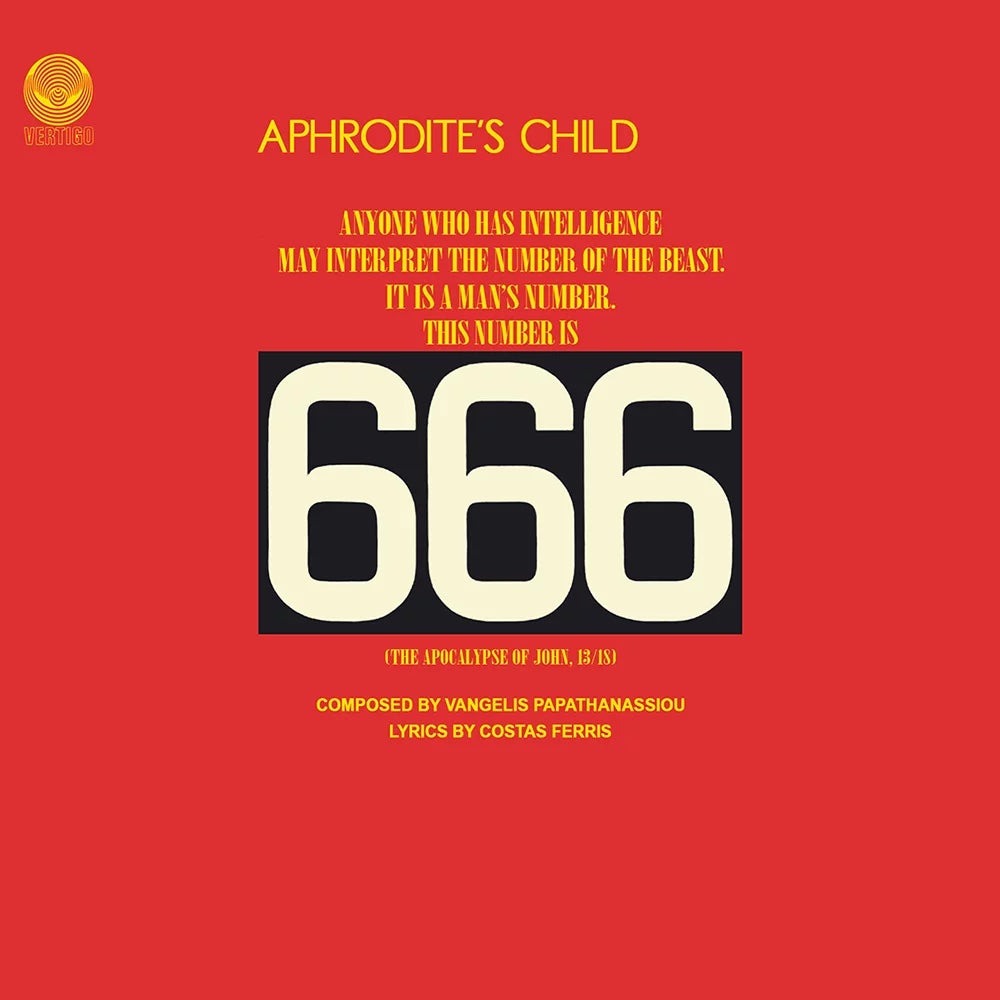 666 (The Apocalypse Of John, 13/18) (Remastered) - Vinyl | Aphrodite\'s Child