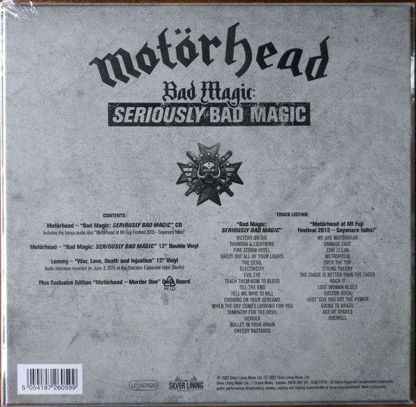 Bad Magic: Seriously Bad Magic | Motorhead