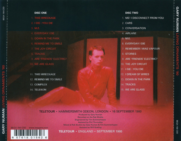 Living Ornaments '80 | Gary Numan