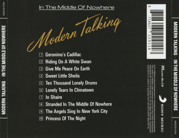 In The Middle Of Nowhere | Modern Talking