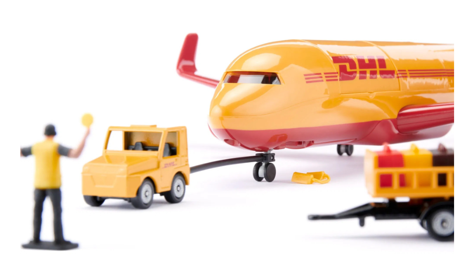 Jucarie - Avion DHL cu accesorii | Siku - 1 | YEO