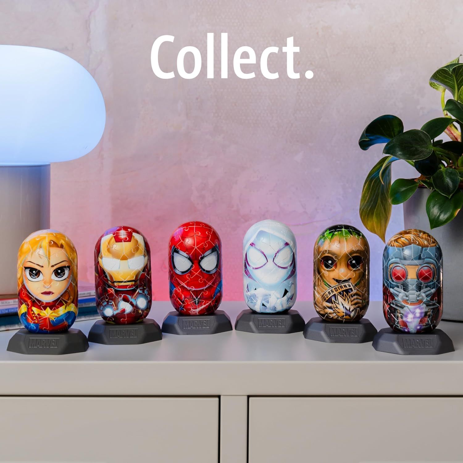 Puzzle 3D - Hylkies - Marvel Groot, 54 piese | Ravensburger - 2