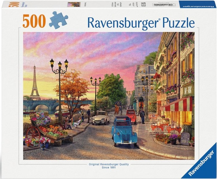 Puzzle 500 piese - O seara in Paris | Ravensburger