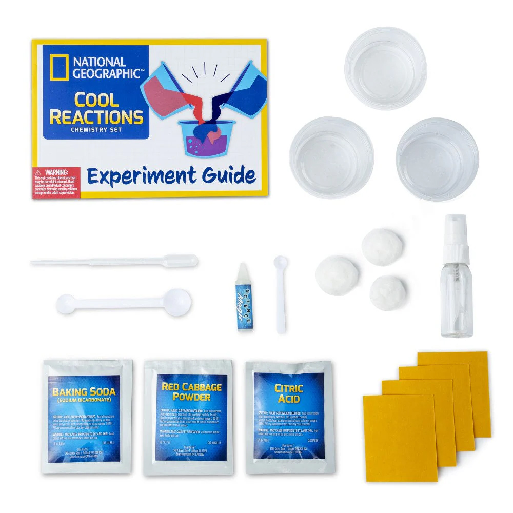 Set educativ - Cool Reactions - Chemistry Kit | National Geographic - 1 | YEO