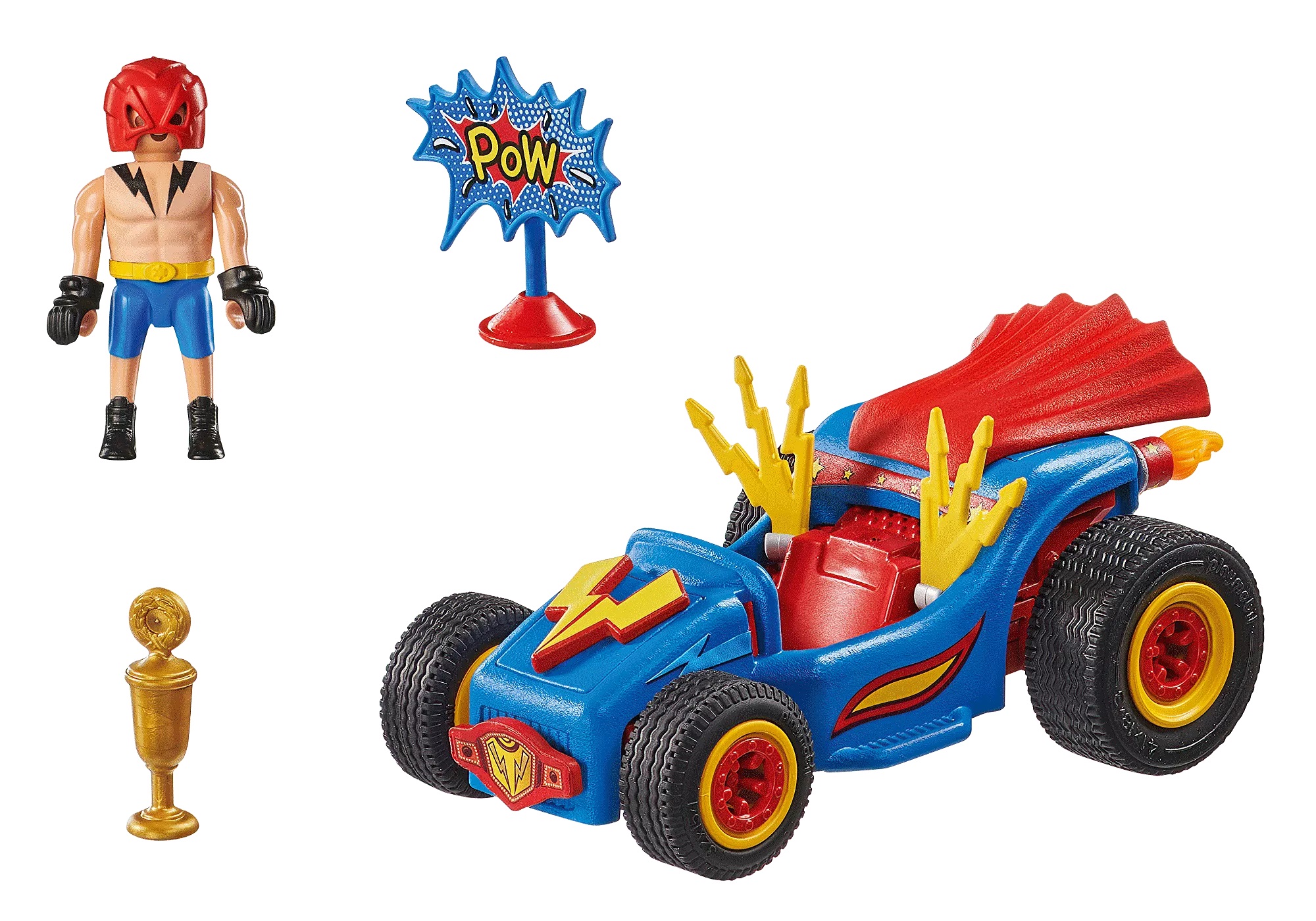 Set de joaca - Kart Pullback Wrestling | Playmobil
