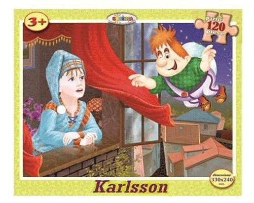 Puzzle 120 de piese - Karlsson | Dorinta