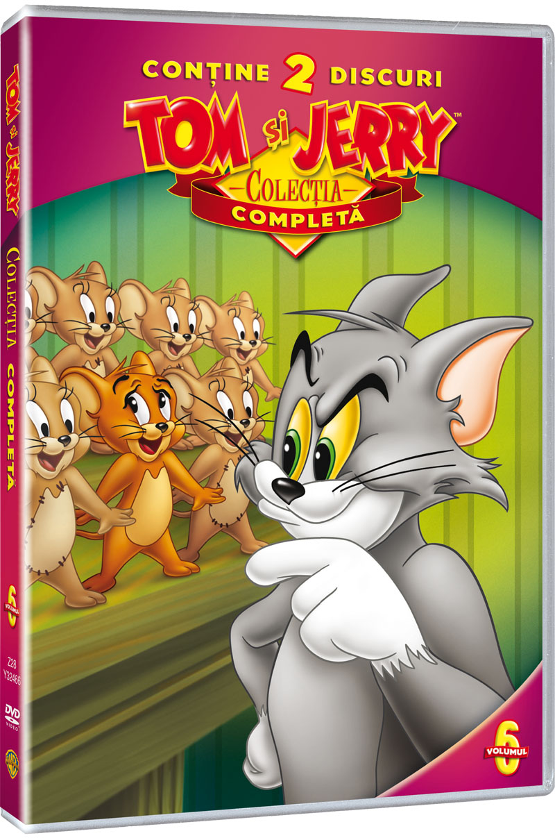Pachet 2 DVD Tom si Jerry: Colectia Completa Vol. 6 / Tom and Jerry Classic Collection | William Hanna, Joseph Barbera