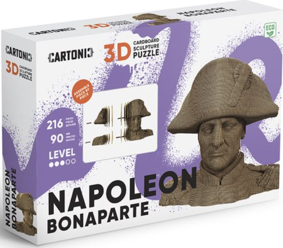 Puzzle 3D - Napoleon Bonaparte | Cartonic - 3 | YEO