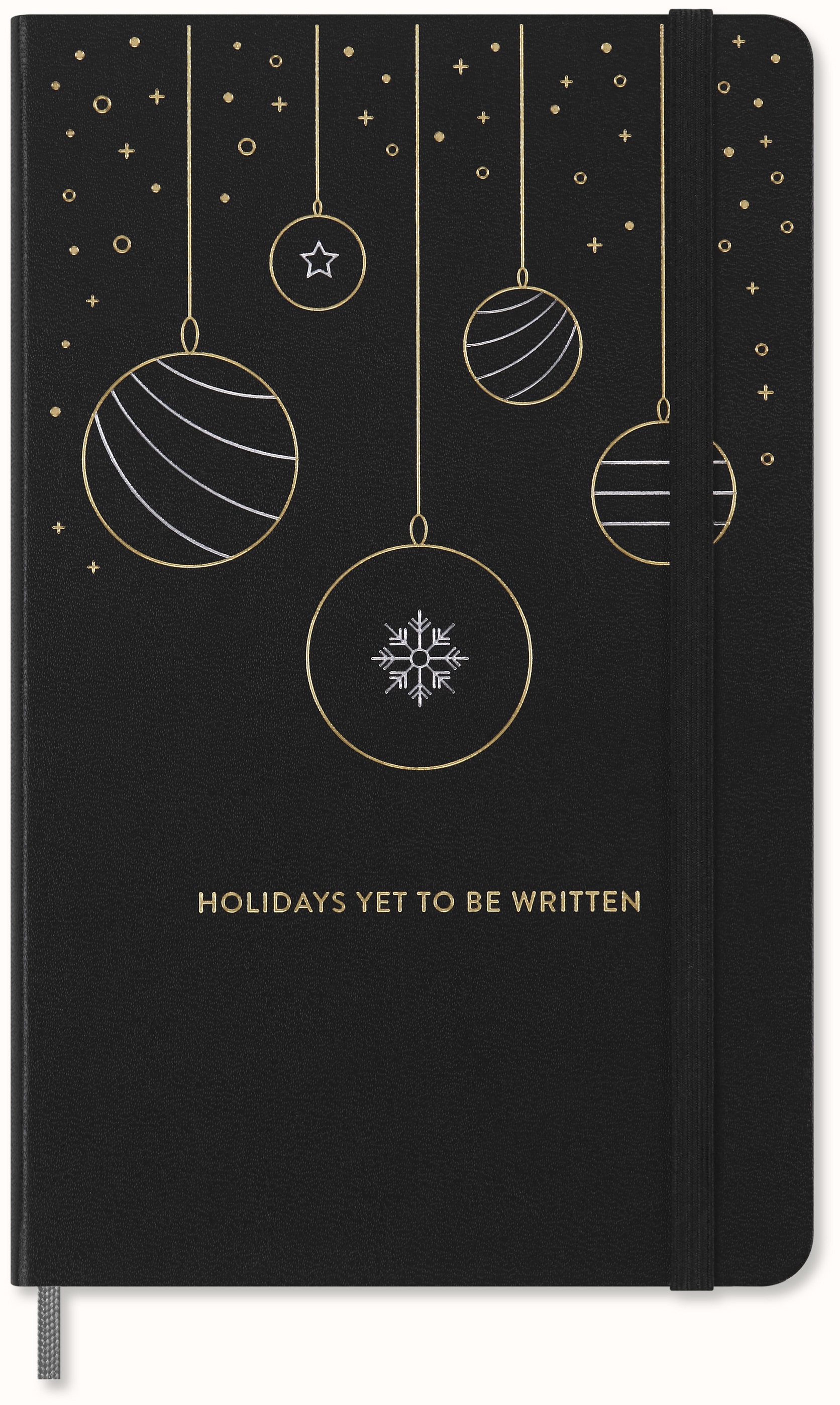 Carnet - Holiday - Moleskine Festive - Large, Hard Cover, Ruled - Baubles - Black | Moleskine - 4 | YEO