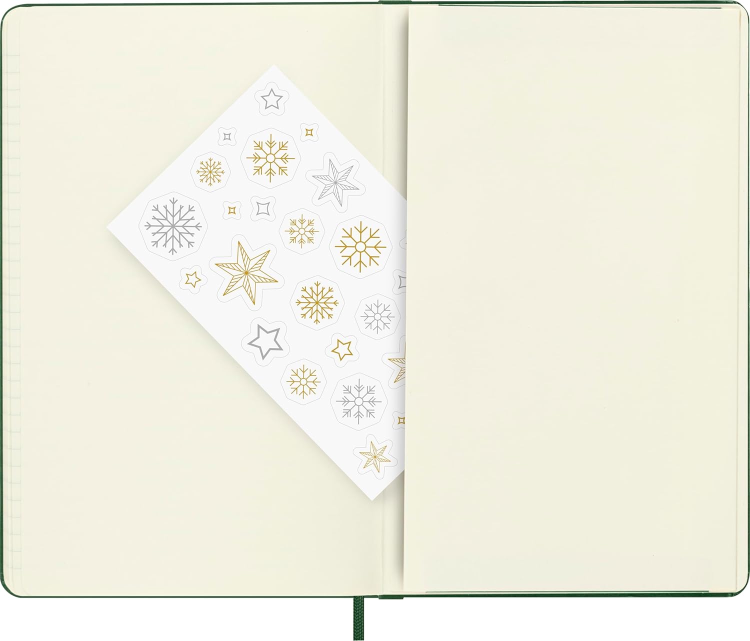 Carnet - Moleskine Festive - Large, Hard Cover, Ruled - Christmas Tree - Green | Moleskine - 3 | YEO