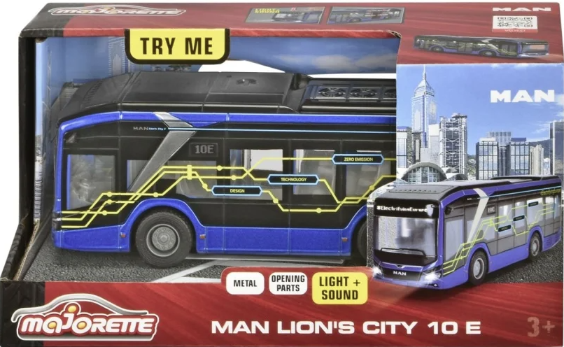 Jucarie - Autobuz electric - MAN Lion\'s City 10E | Majorette - 3 | YEO