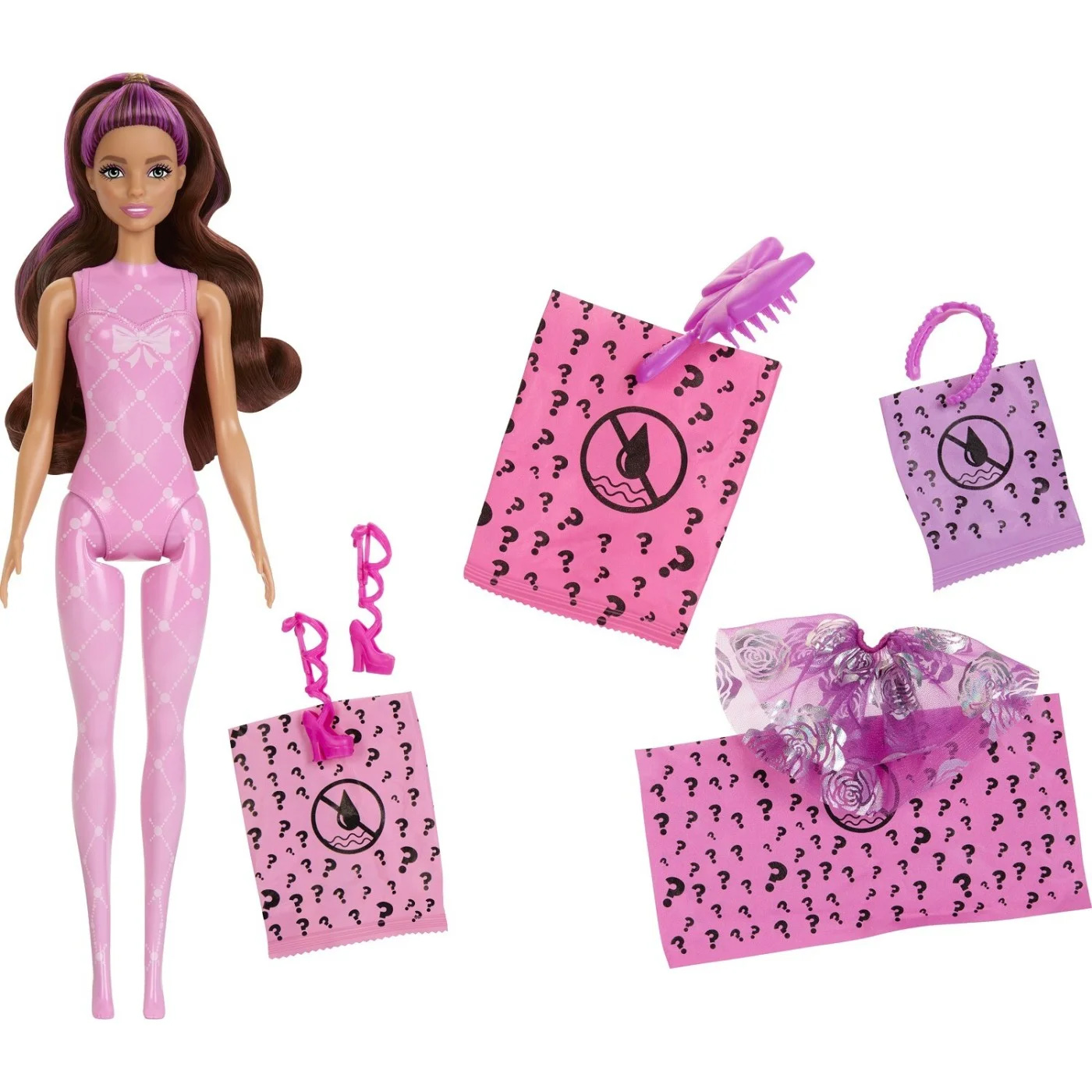 Papusa - Barbie Color Reveal - Balerina (produs tip surpriza - pret pe bucata) | Mattel - 5 | YEO