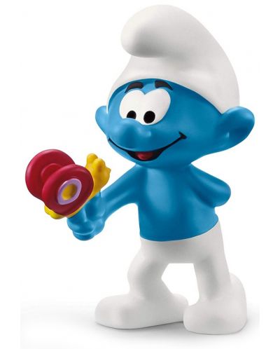 Figurina - The Smurfs - Strumf cu fluture | Schleich