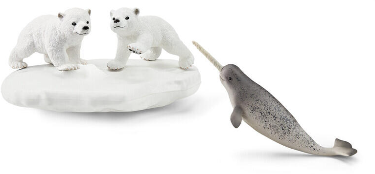 Set figurine - Loc de joaca pentru ursi polari | Schleich