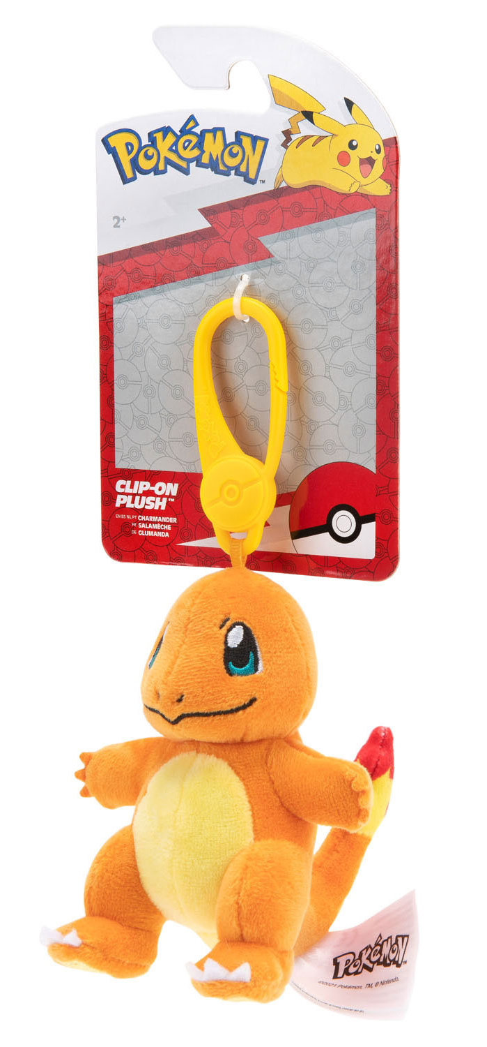 Jucarie de plus cu agatatoare - Pokemon - Charmander | Jazwares - 1 | YEO