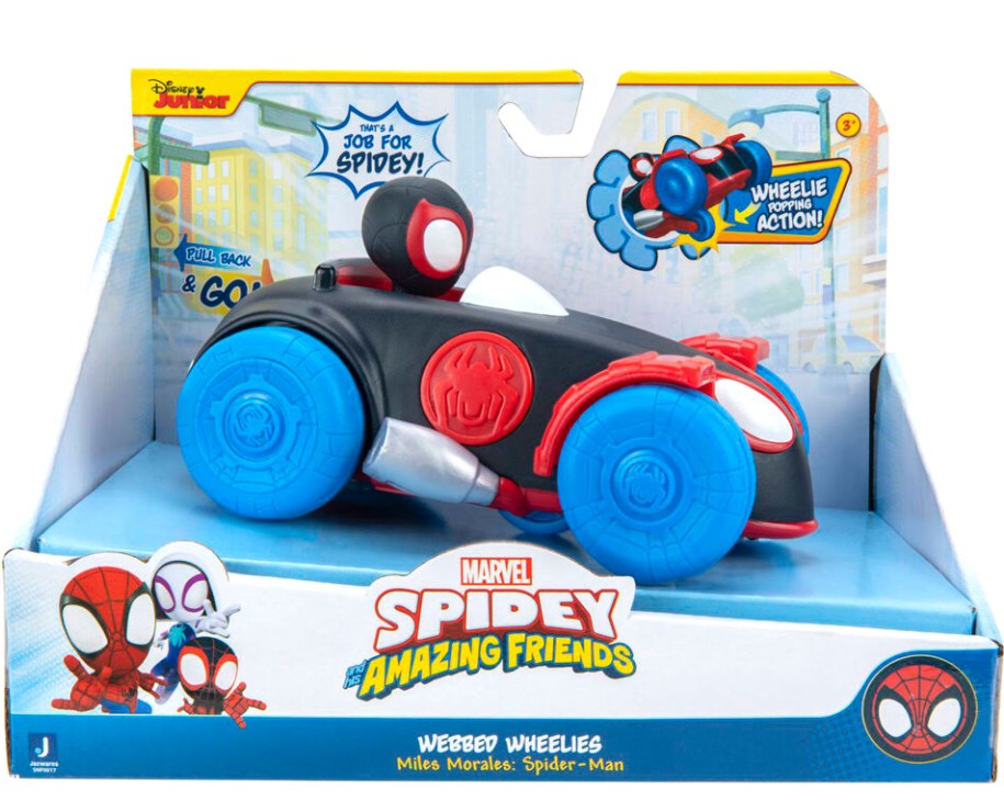 Masina - Marvel Spidey And His Amazing Friends - Webbed Wheelies (mai multe modele - pret pe bucate) | Jazwares - 1 | YEO