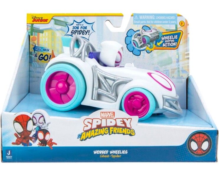 Masina - Marvel Spidey And His Amazing Friends - Webbed Wheelies (mai multe modele - pret pe bucate) | Jazwares - 2 | YEO