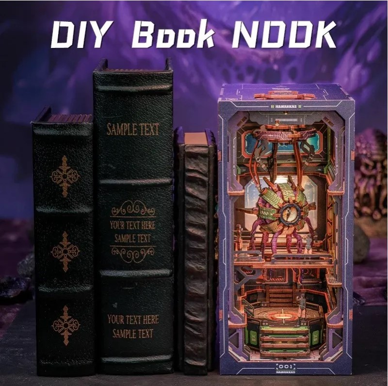 Puzzle 3D 224 piese - Cotor de carte The Eye of Old God | Robotime - 2