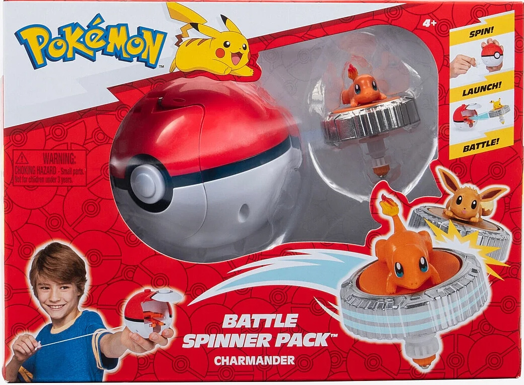 Set figurina - Pokemon Battle Spinner Pack - Charmander | Jazwares - 3 | YEO