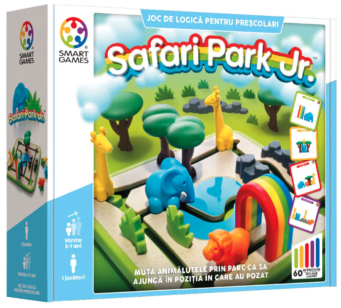 Joc de logica - Safari Park Jr. | Smart Games - 4 | YEO