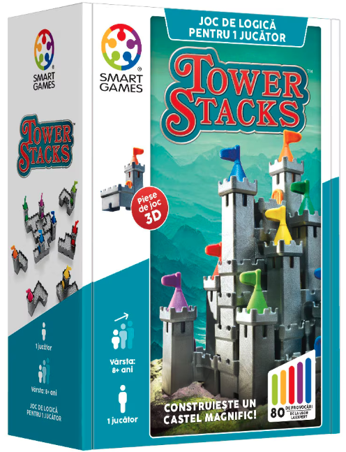 Joc de logica - Tower Stacks | Smart Games - 5 | YEO