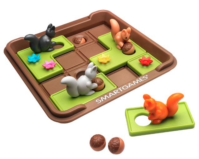 Joc de logica - Squirrels Go Nuts! | Smart Games - 1 | YEO