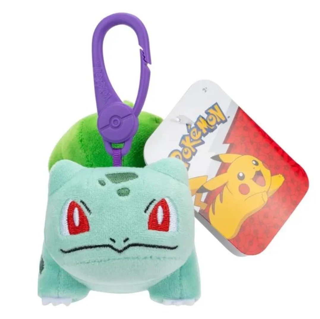 Jucarie de plus cu agatatoare - Pokemon - Bulbasaur | Jazwares