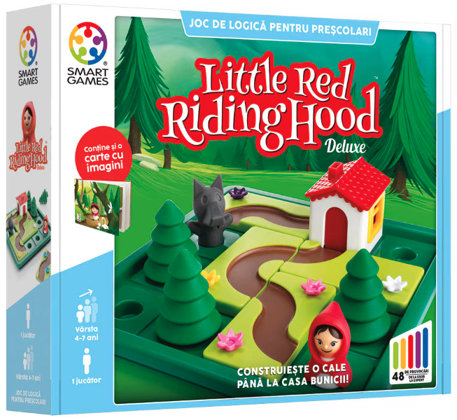 Joc de logica - Little Red Ridding Hood Deluxe | Smart Games - 5 | YEO