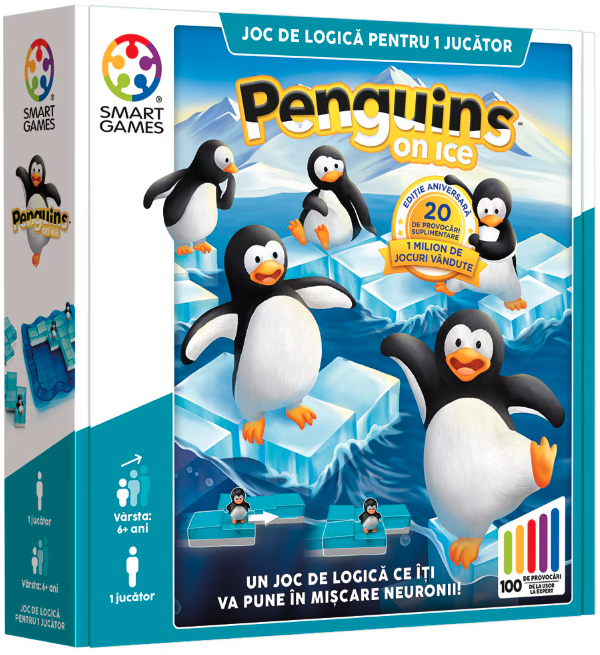 Joc de logica - Penguins on Ice | Smart Games - 4 | YEO