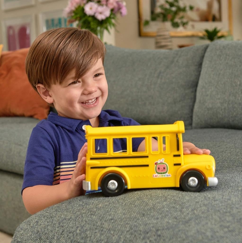 Jucarie - CoComelon - Autobuz scolar cu cantec si figurina | Jazwares - 3 | YEO