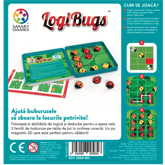 Joc de logica - LogiBugs | Smart Games - 2 | YEO