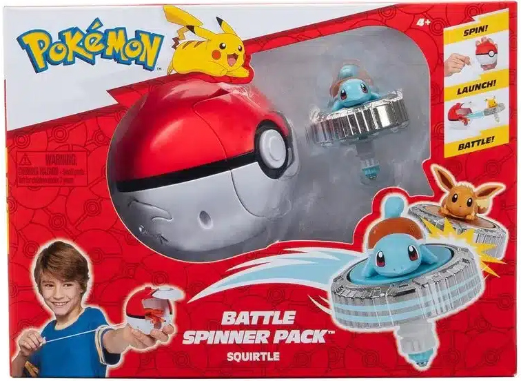 Set figurina - Pokemon Battle Spinner Pack - Squirtle | Jazwares - 1 | YEO