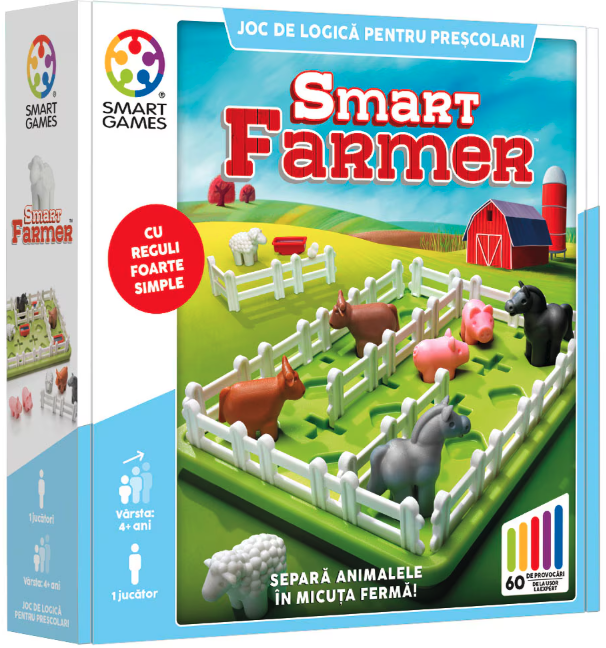 Joc de logica - Smart Farmer | Smart Games - 4 | YEO