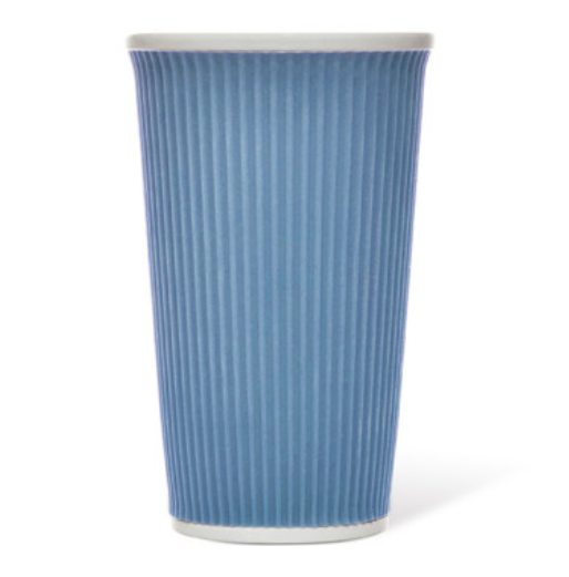 Pahar ceramica cu manson de silicon - Ondulated | Les Artistes