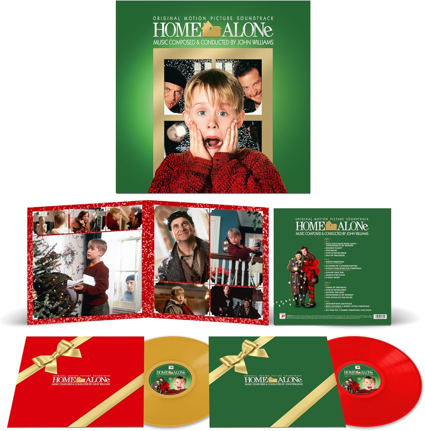 Home Alone - Soundtrack (Red & Gold Vinyl) | John Williams - 1 | YEO