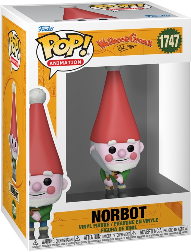 Figurina - Pop! Wallace & Gromit: Norbot | Funko - 1 | YEO