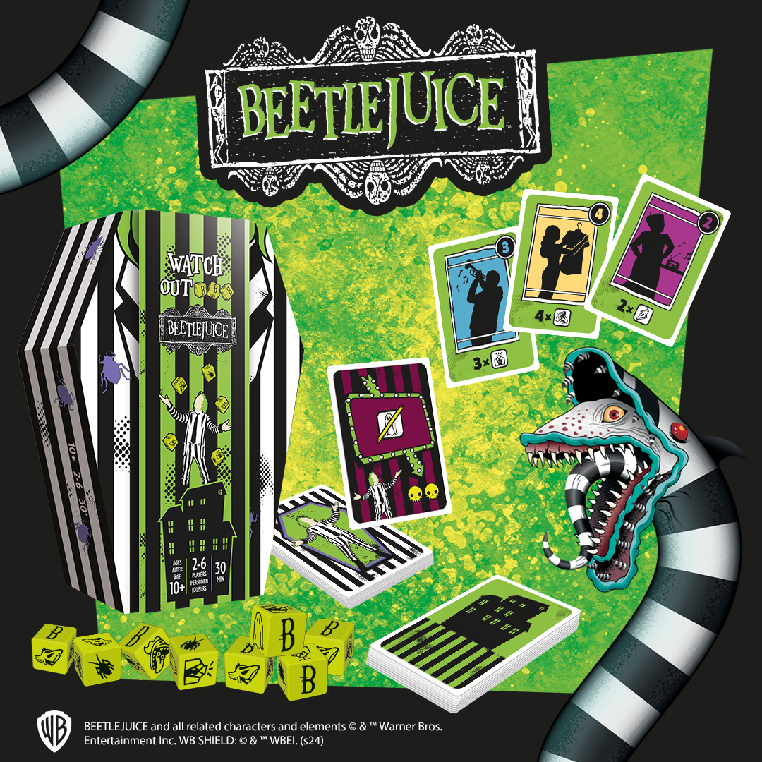 Joc de societate - Watch Out... BeetleJuice (EN) | Mixlore - 3 | YEO